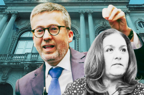 Carlos Moedas e Ana Simões Silva