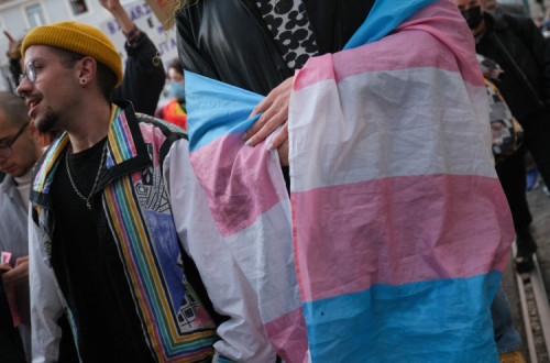 Manifestação pela Visibilidade Trans, Lisboa, Mar. 2022