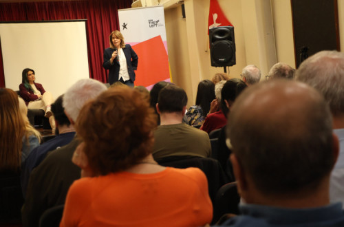 Catarina Martins nas jornadas "Novas Cartas Feministas"