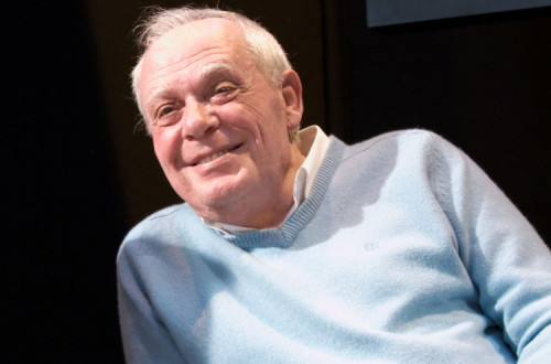 António Lobo Antunes no Salão do Livro de Paris em 2010