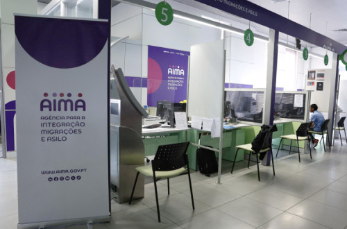 Modeo de loja da AIMA