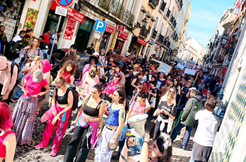 Manifestação do Dia da Visibilidade Trans em Lisboa