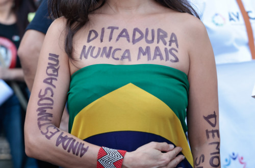 aminhada Silenciosa em memória das vítimas da ditadura militar. Foto: Paulo Pinto/Agencia Brasil
