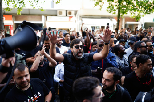 Motoristas TVDE protestam em Lisboa