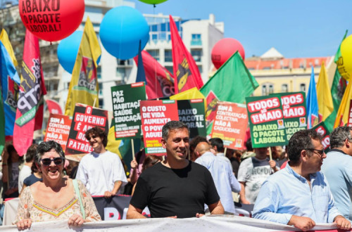 Manifestação da CGTP
