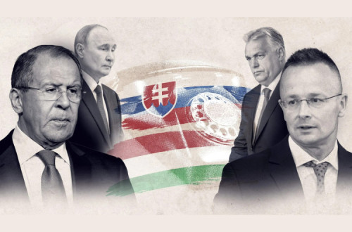 Lavrov, Putin, Órban e Szijjártó