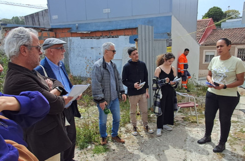 José Manuel Pureza na ilha da Rua das Antas