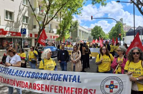 Enfermeiros em luta