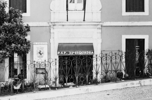 Esquadra do Rato, em Lisboa.