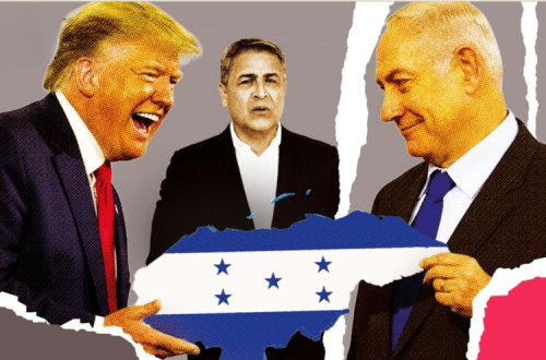 Trump, Hernández e Netanyahu