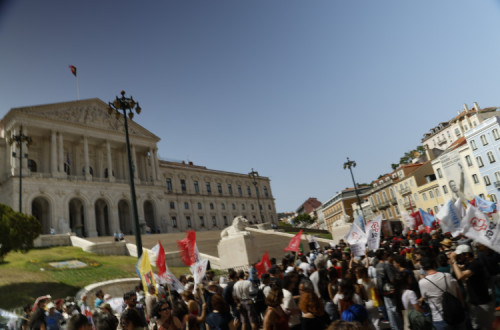 Manifestação da greve geral