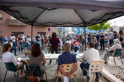 Reunião Pública do movimento "Juntos pelo Cercal". Foto do Facebook do grupo.