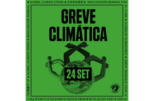 cartaz greve climática 22 de setembro 2021