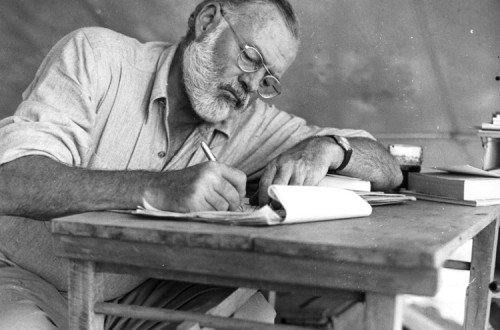 Hemingway. Foto de U.S. National Archives and Records Administration.