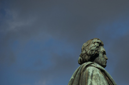 Estátua de Beethoven. Foto de Oliver/Flickr.