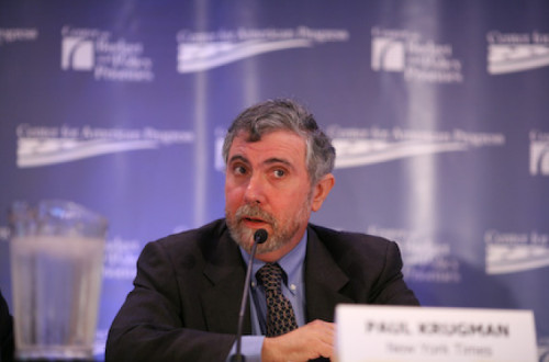 Krugman: Grécia parece estar à procura de ganhar algum tempo para definir uma estratégia económica. Foto de Center for American Progress