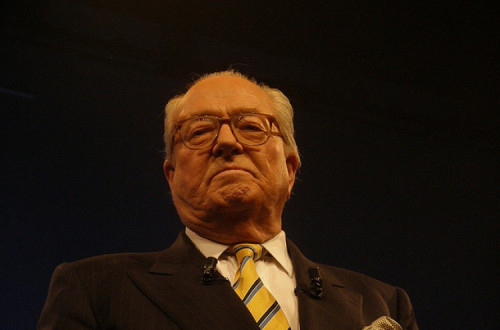 Jean-Marie Le Pen: fraude fiscal e declarações falsas. Foto de staffpresi_esj