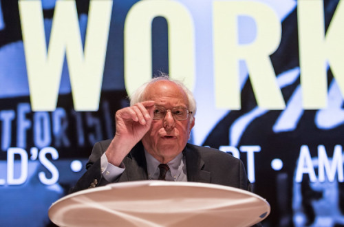 Bernie Sanders. Foto da sua conta no Flickr.