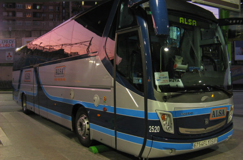 Autocarro da ALSA. Foto de Antonio Rodríguez/Flickr.