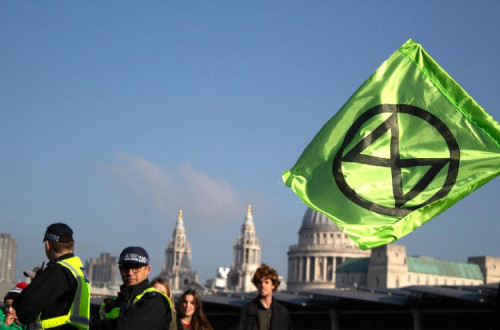 bandeira Extinction Rebellion