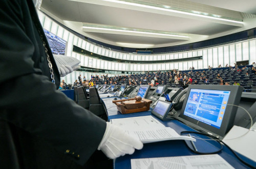 Plenário do Parlamento Europeu