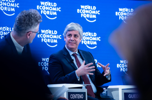 Mário Centeno. Foto: World Economic Forum/Flickr
