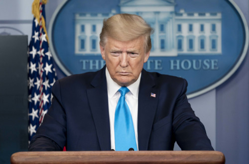 trump discursa na casa branca