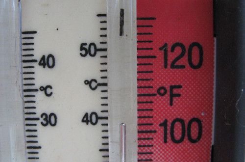 Termometro. Foto de Stuart Rankin/Flickr.