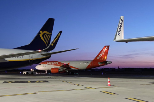 Easyjet e Ryanair. Foto de Dylan Agbagni/Flickr.