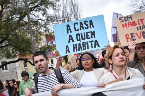 Manifestação de 1 de abril em Lisboa