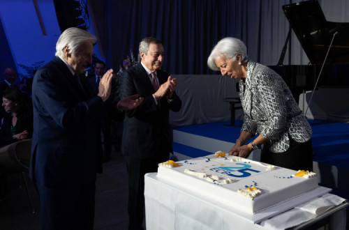 Comemoração dos 25 anos do BCE. Foto: BCE/Flickr.
