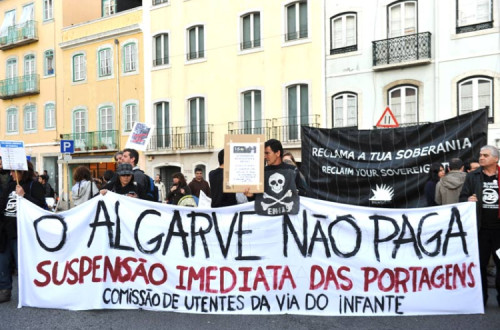 Utentes da Via do Infante não desarmam e querem ver as portagens suspensas.