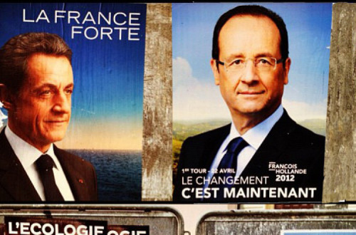 Se as sondagens acertarem, Hollande vai suceder a Sarkozy como o próximo presidente da França.