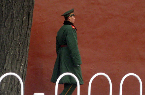 Guarda em Beijing. Foto de US Department of State/Flickr.