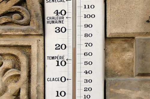 Termómetro exterior, via wikicommons