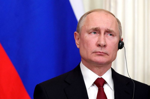 Vladimir Putin em janeiro de 2020.