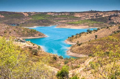 Barragem de Odeleite. Foto de mat's eye/Flickr.