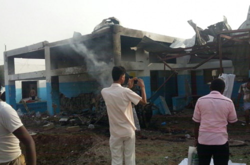 Hospital bombardeado pela coligação liderada pela Arábia Saudita - Foto MSF