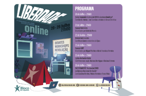 Acampamento Liberdade 2020 é online