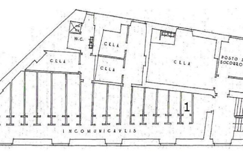 Pormenor da Cadeia do Aljube. 