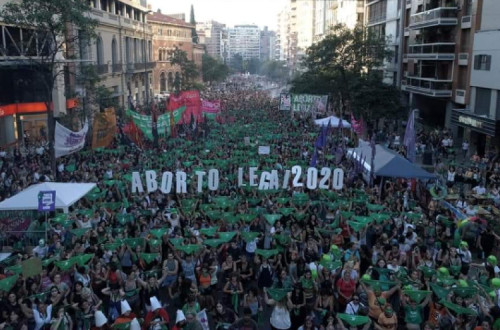 Argentina aborto legal em 2020 - foto de Opera Mundi