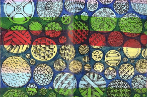 «Circle Tangle-Creative Destruction Day Six», in Life Imitates Doodles is licensed with CC BY-NC-ND 2.0.