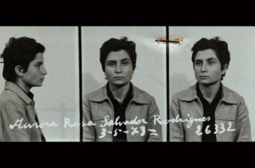 Aurora Rodrigues, presa a 1 de maio de 1973.