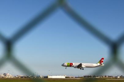 Avião da TAP. Foto de Mário Cruz/Lusa.
