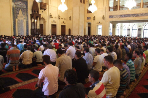 Beirute, Mesquita Mohammed El Amin, 6 de setembro de 2013 – Foto de José Manuel Rosendo, publicada em meuMundominhaAldeia.blogspot.com