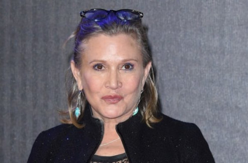 Carrie Fisher foi critica do chamado "star system" de Hollywood e de uma visão masculina do cinema. Foto do Observatório do Cinema