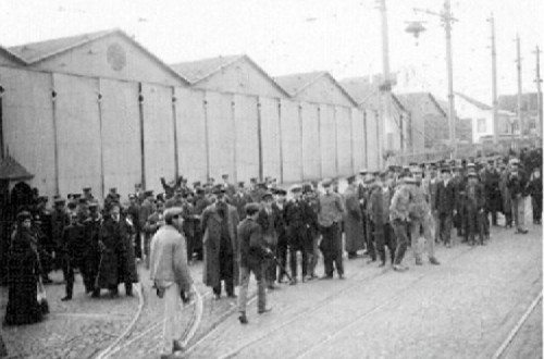 Greve da mala, 1968 - Foto de fectrans.pt