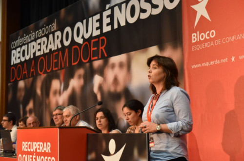Catarina Martins: O primeiro-ministro mente. Foto de Paulete Matos