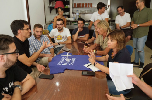 Reunião do Bloco de Esquerda com o sindicato do pessoal de voo da aviação civil (SNPVAC)