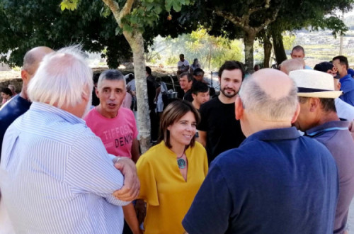 Catarina Martins esteve em Arcozelo, Penafiel, no piquenique dos trabalhadores das pedreiras - Foto de Paula Nunes